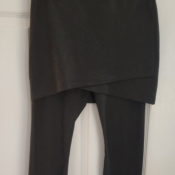 CAbi Skirted Leggings Gray - Picture 1 of 2